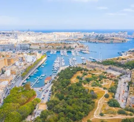 شقة Stylish 1br With Terrace In Wifi And Ac Gzira