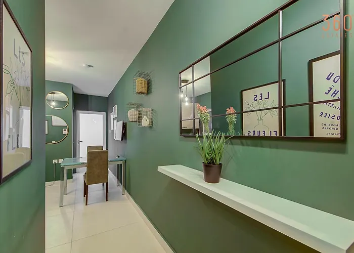 Apartman Stylish 1br With Terrace In Wifi And Ac Gżira